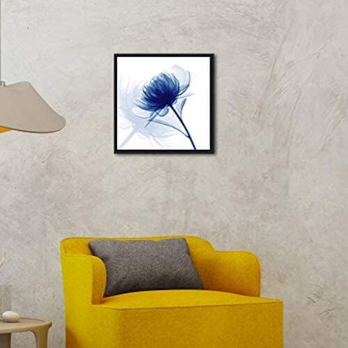 Blue Romance Canvas Wall Art Set – 4 Panels, 30x30cm 2