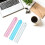 Folding Ruler Flexible Clear Straight Ruler Math Measuring Tool for Student 2