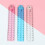 Folding Ruler Flexible Clear Straight Ruler Math Measuring Tool for Student 3