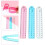 Folding Ruler Flexible Clear Straight Ruler Math Measuring Tool for Student 6