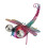 Handmade Iron Dragonfly Sculpture for Wall 1