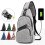 Τσάντα Sling για Άνδρες Γυναικεία Σακίδιο Crossbody Πεζοπορίας Τσάντες Ώμου Στήθους 2
