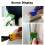 ACDANC 2 Pcs Plastic Razor Blades for Floor Scraper,Plastic Scraper Tool for Decals,Quick Replaceable Blades for Safe Cleaning 4
