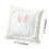Easter Rabbit Throw Pillow 45x45cm Cotton 3
