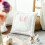 Easter Rabbit Throw Pillow 45x45cm Cotton 5