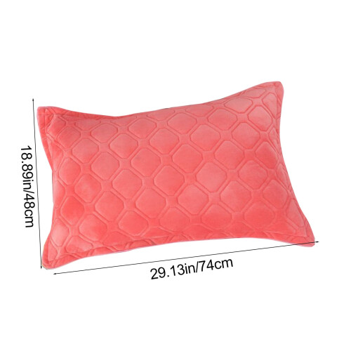 Polyester kussensloop met elastische rand (1 stuk) 2