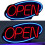 Letreiro de LED Neon ABERTO de 24x12 polegadas 2