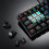 Μηχανικό πληκτρολόγιο παιχνιδιών USB CK61RGB OUTMU μπλε διακόπτες 61 πλήκτρα μαύρο για 7