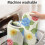 Χαλί μπάνιου Pioneer Flower Floral, αντιολισθητικό χαλάκι μικροϊνών με επένδυση από 5