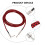 Instrument Accessory Guitar Cable Audio Cord Electric Black 6