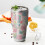 Ποτήρι Pioneer Flower 30oz με λουλουδάτο μοτίβο, διπλό τοίχωμα, μονωμένο με κενό αέρος, 4