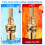 Rollbacks & More Brass1-001 & 1-002Κεραμική βαλβίδα - Σετ αντικατάστασης, Βρύση ζεστού/κρύου με 3