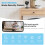 Mini Indoor Security Camera with WiFi, Bluetooth, 2-Way Audio, Night Vision & Motion Detection – Black, compatible with iOS/Android 7