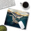 Mouse Pad με σχέδιο φάλαινας – Αδιάβροχο, αντιολισθητική βάση από καουτσούκ, 4