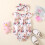 Σετ κορμάκι με κορδέλα και κορδέλα για μωρά, 2 τεμάχια, σε σχήμα κουνελιού και 2