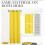 Bright Yellow Blackout Curtains 34" x 60", 2 Panels, Silver 4