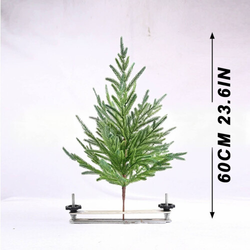 Mini Artificial Spruce Christmas Tree Desktop Ornament 2