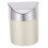 FRCOLOR Tisch-Mülleimer, Mini-Mülleimer aus Edelstahl mit Deckel 5