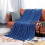 Cotton Cable Knit Throw Blanket 51 x 67 in 4