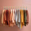 Plastic Clothes Hangers 100-Pack Aqua 4