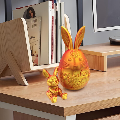 Printed Easter Egg Figurine, Joint Movable Decoration & Festive Gift for Kids – Durable Plastic Ornament for Spring & Easter, Compatible with Easter 2