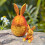 Printed Easter Egg Figurine, Joint Movable Decoration & Festive Gift for Kids – Durable Plastic Ornament for Spring & Easter, Compatible with Easter 4