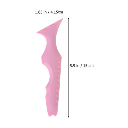 FRCOLOR 2 Pcs Applicator Beauty Aid Comfortable Makeup Tool Reusable Eyeliner Stencil 1