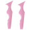 FRCOLOR 2 Pcs Applicator Beauty Aid Comfortable Makeup Tool Reusable Eyeliner Stencil 5