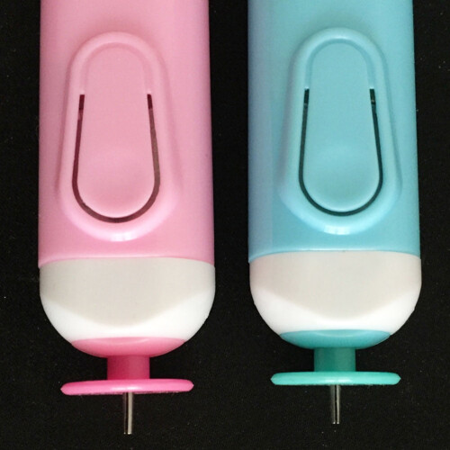 2 Pieces Electric Quilling Tool Tape Maker Paper Rolling Device 1