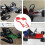 Kit de pedais para kart com cabo de acelerador de 71 polegadas (180 cm) na cor vermelha. 5