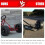 Kit de pedais para kart com cabo de acelerador de 71 polegadas (180 cm) na cor vermelha. 6