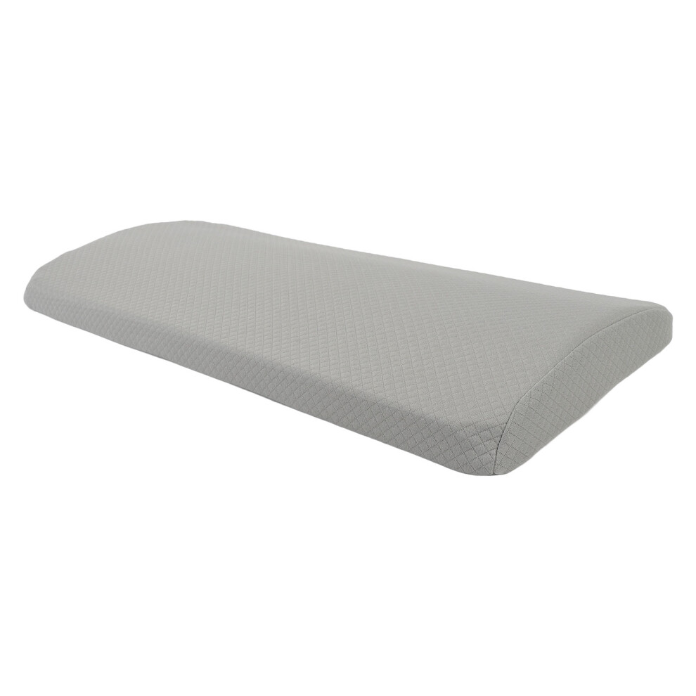 Memory Foam Lumbar Support Pillow 56x26x5cm Washable Cover