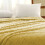 Fuzzy Throw Blanket Yellow 59x39in 4