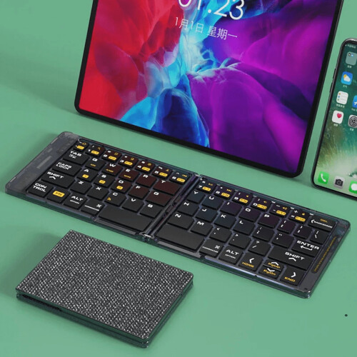 Foldable Bluetooth Keyboard for Android Windows iOS 2