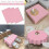 3 Pack Pink Plastic Christmas Tablecloths 54 x 108 in 3