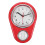 Red Plastic Kitchen Timer with Wall-Mount Design 5