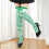 Chaussettes rayées montantes pour la Saint-Patrick, motif trèfle vert1 4