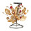 Iron Christmas Candlestick with Fruit & Leaf Ornaments 2