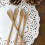 10 cucharas reutilizables de bambú para remover café, cucharas con mango largo. 2