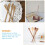 HOMEMAXS Bamboo Coffee Stirrer Spoon 10 pcs 7