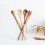 HOMEMAXS Bamboo Coffee Stirrer Spoon 10 pcs 8