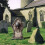 Halloween Plastic Tombstone Decor with Floor Socket 5