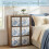 Blue Floral Cube Storage Bins 11.22" 6 Pack 4