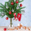 Personalised Snowman Alphabet Ornament with Red Hat 3
