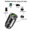 USB C Car Charger 66W Fast Charging with Metal Pull Ring 2