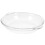 Recipiente transparente para micro-ondas de 8 polegadas da Corning para cozinhar refeições. 8