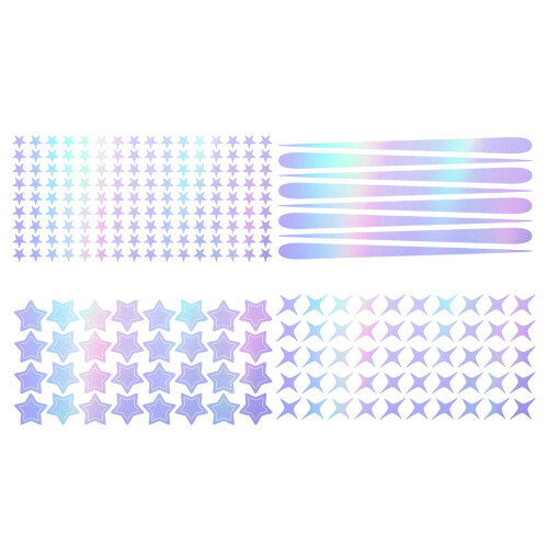 Glow-in-the-Dark Colour-Changing Star Wall Stickers 1