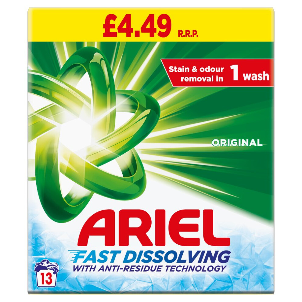 Ariel Washing Powder 13 Washes (Pack Of 6)