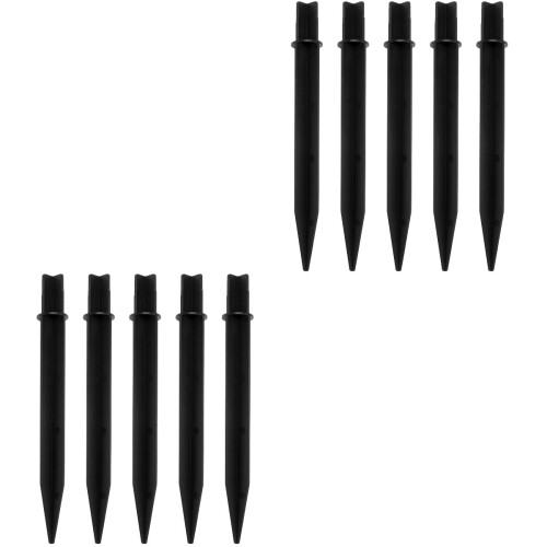 Solar Ground Spikes for Landscape Lighting, Black, 21cm 1