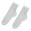 Modische Damen-Glitzersocken, Herbst/Winter, einfarbig, lässig, silberfarben 2